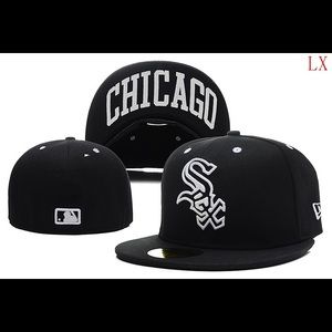 Baseball fitted new era Chicago Black size 7